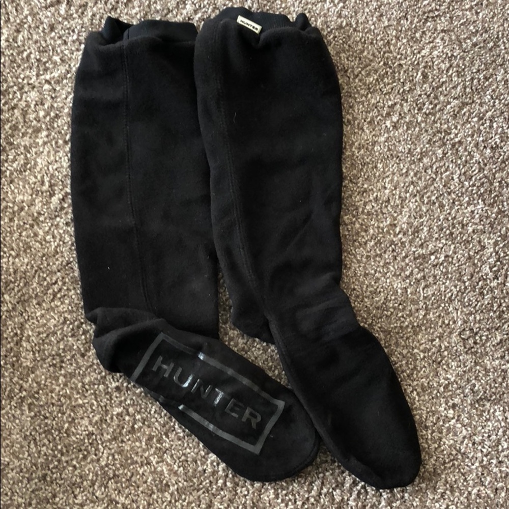 Fitted hunter boots socks